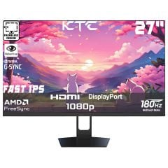 KTC H27F22 27'' 180 Hz (HDMI + Dısplay Port ) 1920×1080 Freesync FHD Fast IPS Flat Monitör