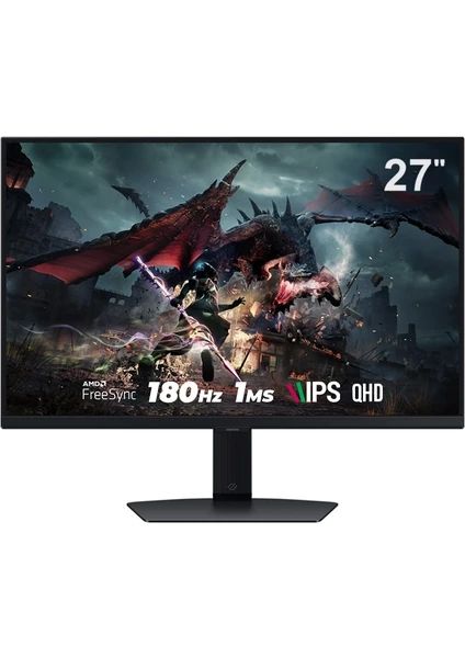 Samsung Odyssey G5 G50D 27'' 180Hz 1ms Freesync 2560x1440 Qhd Pivot IPS Gaming Monitör LS27DG502EUXUF