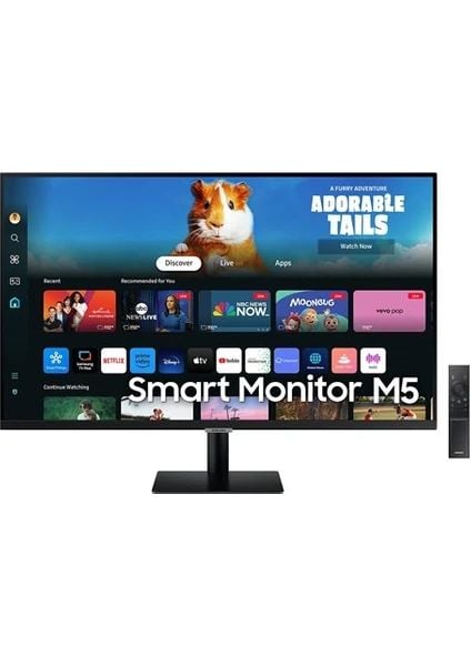 Samsung M5 M50D 32'' 60 Hz 4 Ms ( Hdmı+Usb) Fhd Smart Akıllı Monitör LS32DM500EUXUF