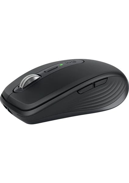 Logitech MX Anywhere 3S Kompakt 8000 DPI Optik Sensörlü Sessiz Bluetooth Kablosuz Mouse - Siyah