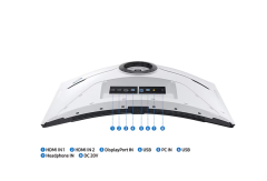 SAMSUNG ODYSSEY NEO G8 32'' 240HZ 1 ms(HDMI+DisplayPort) 4K FreeSync Premium Pro LED KAVİSLİ MONİTÖR  LS32BG850NPXUF