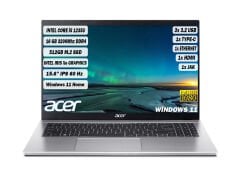 ACER Aspire 3 I5-1235U 16 GB 512 GB SSD 15,6'' FHD IPS W11 Gümüş NX.K6TEY.002+165