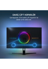 GAMEPOWER VIVID V60 27'' 240HZ 0.5MS (HDMI+USB) FHD FreeSync & G-Sync CURVED MONITOR