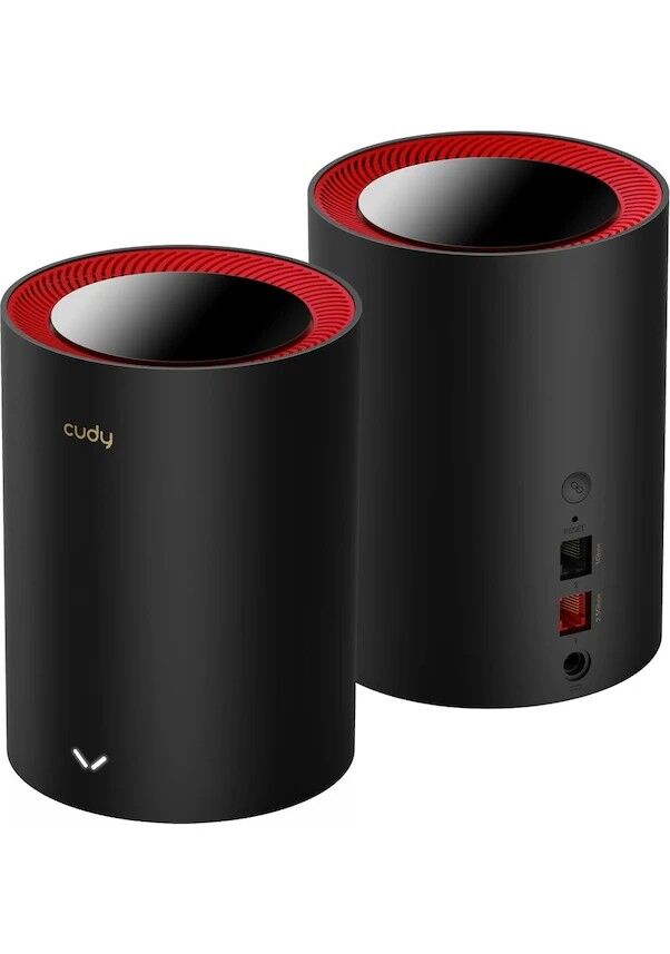 Cudy M3000 2-Pack 2402MBPS 2.4ghz/5ghz Ap/re/wısp 2.5ge Mu-Mımo Kablosuz 2'li Mesh Wi-Fi 6 Sistemi