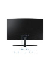 Samsung Essential 27'' 4 Ms 100 Hz (HDMI+D-SUB) Full Hd Curved LED Monitör LS27D366GAUXUF
