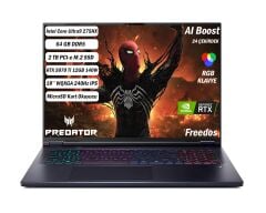 ACER Predator PHN18-72 Core Ultra9 275HX 64GB 2TB RTX 5070Ti 18''WQXGA IPS 240Hz Freedos NH.QVMEY.001